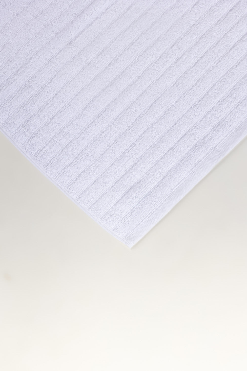 White Combed Plain Towel 26