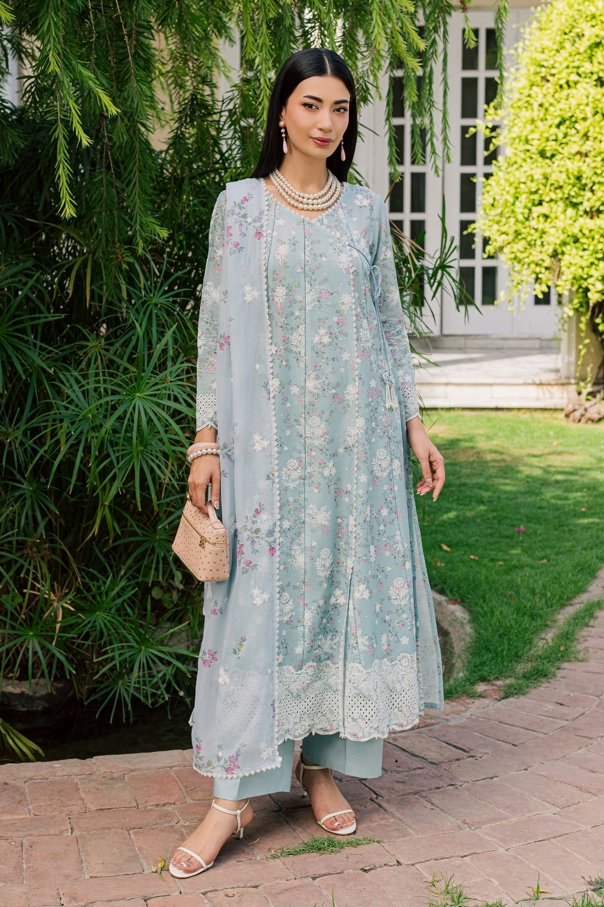 Yara 3Pc - Luxury Embroidered Lawn