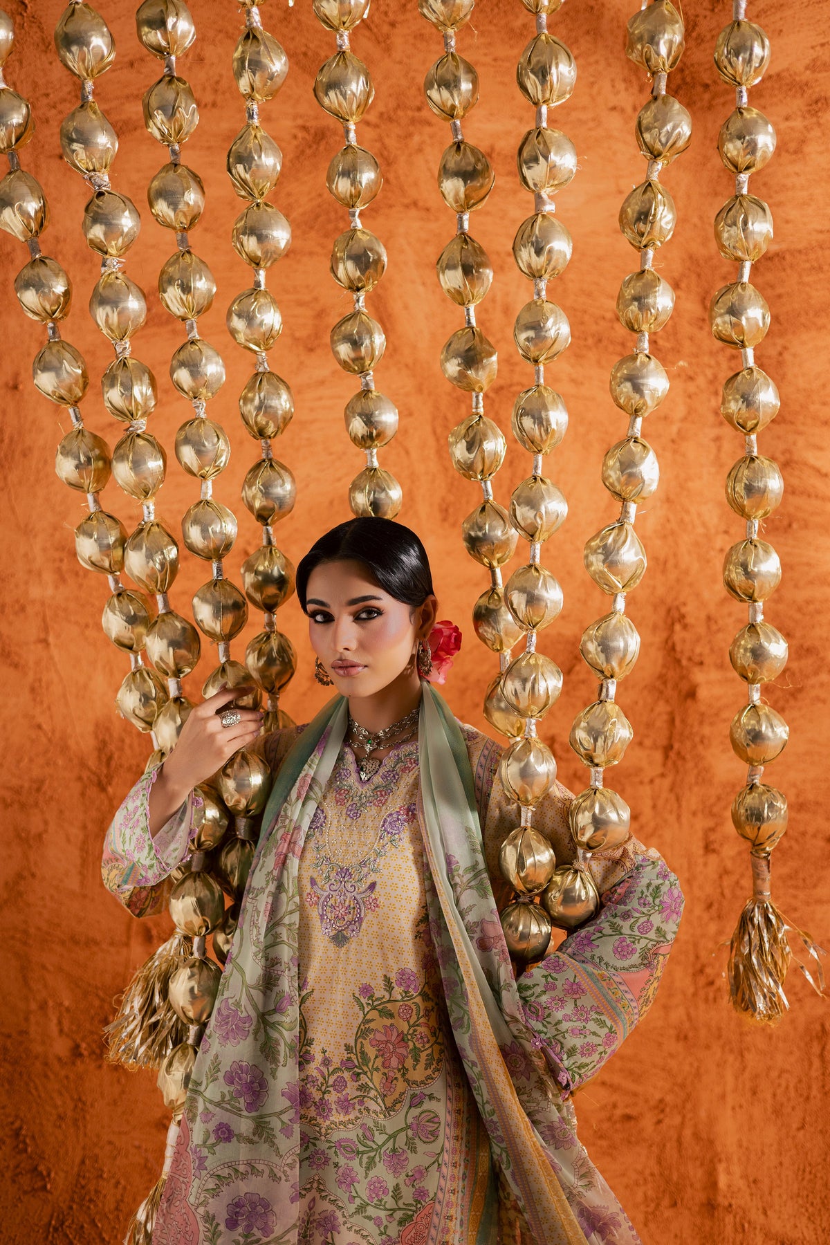 Yellow Tofu 3Pc - Printed Lawn Dress