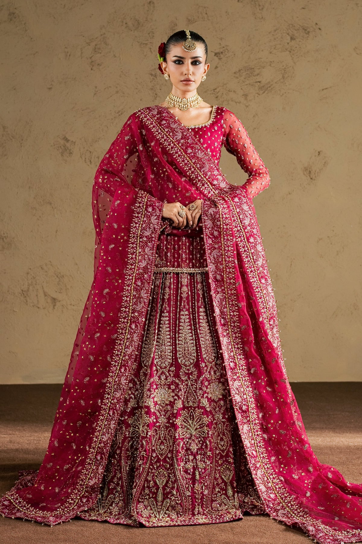 Zaleh 4Pc - Bridal Dress