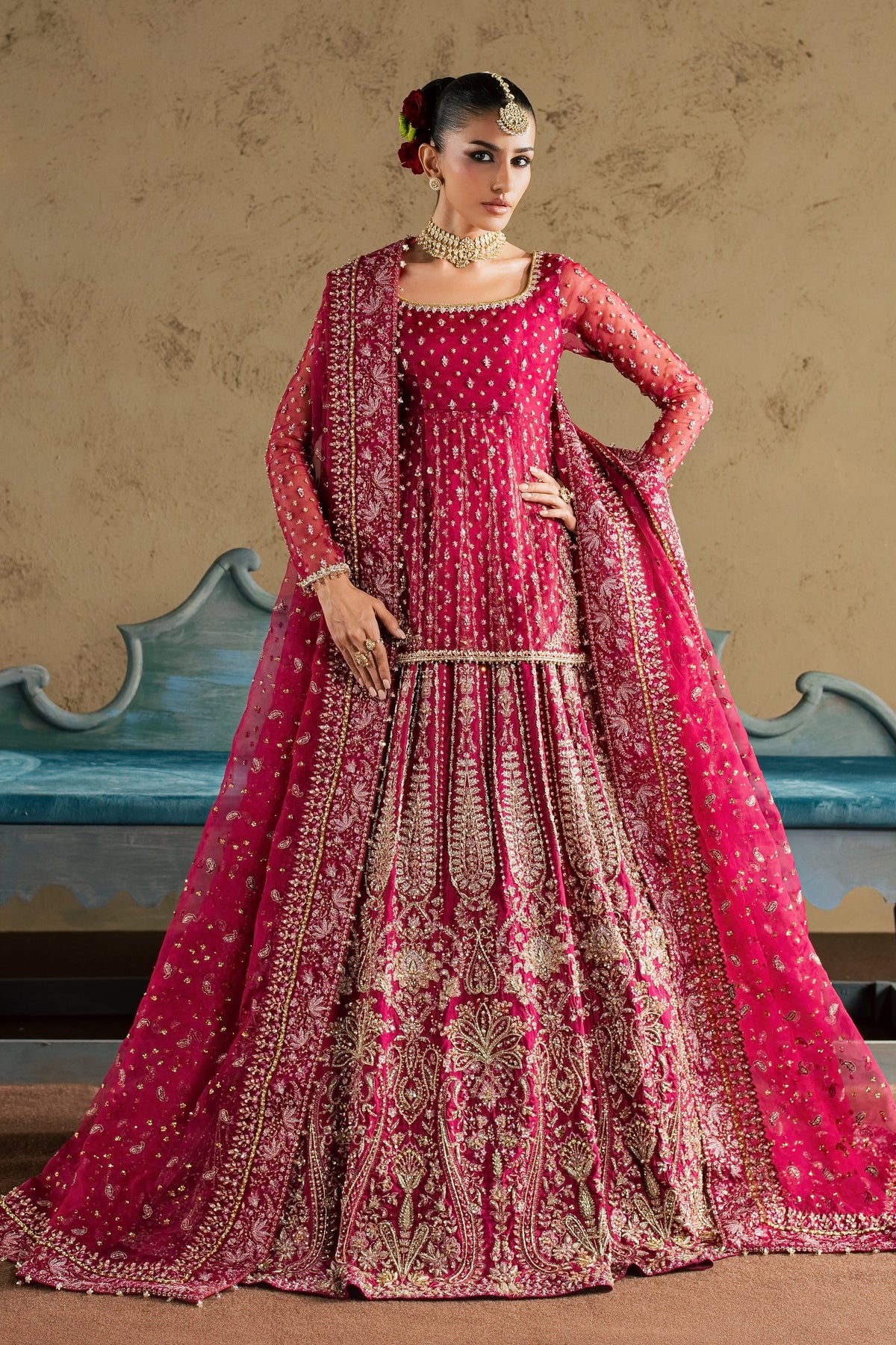 Zaleh 4Pc - Bridal Dress