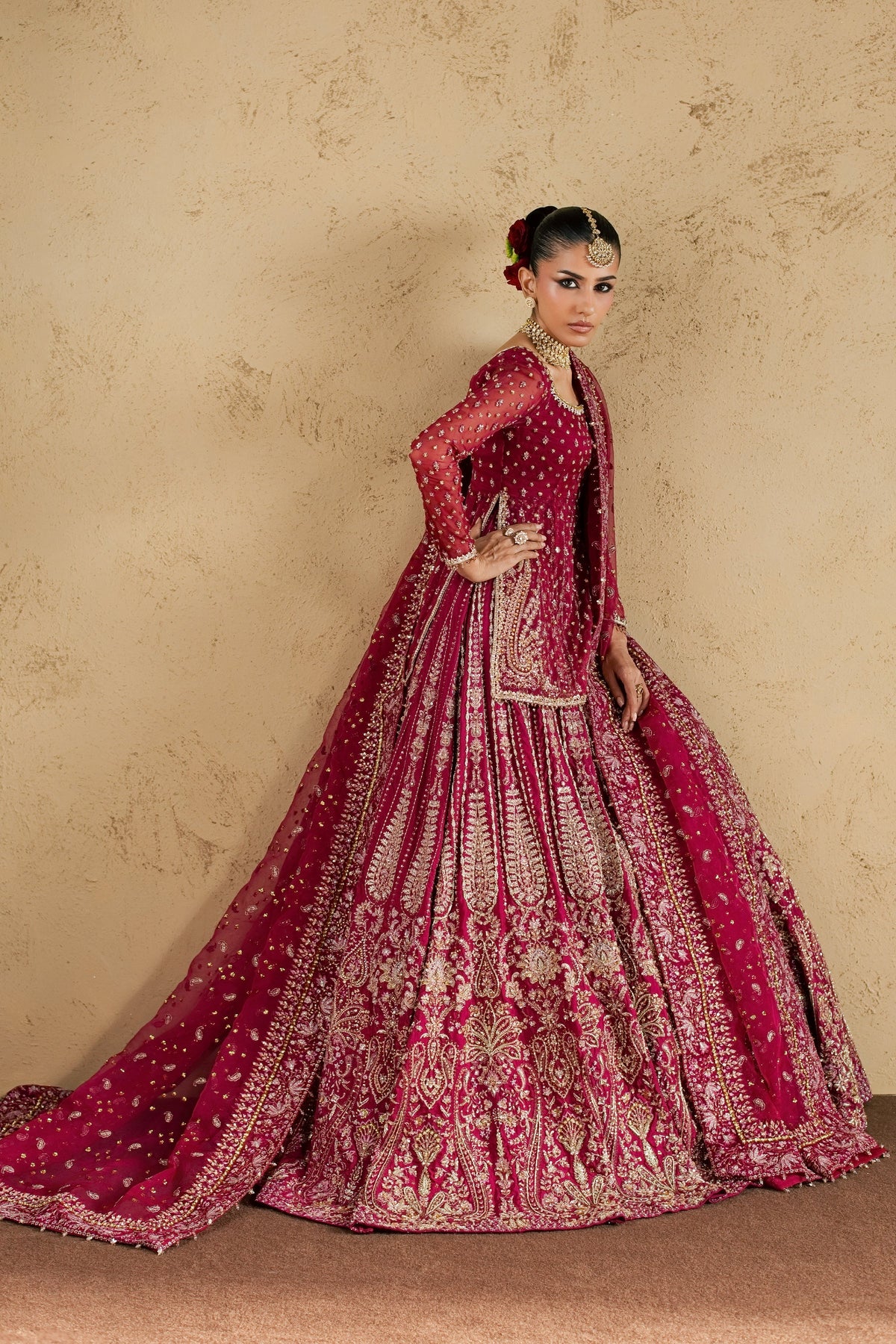 Zaleh 4Pc - Bridal Dress