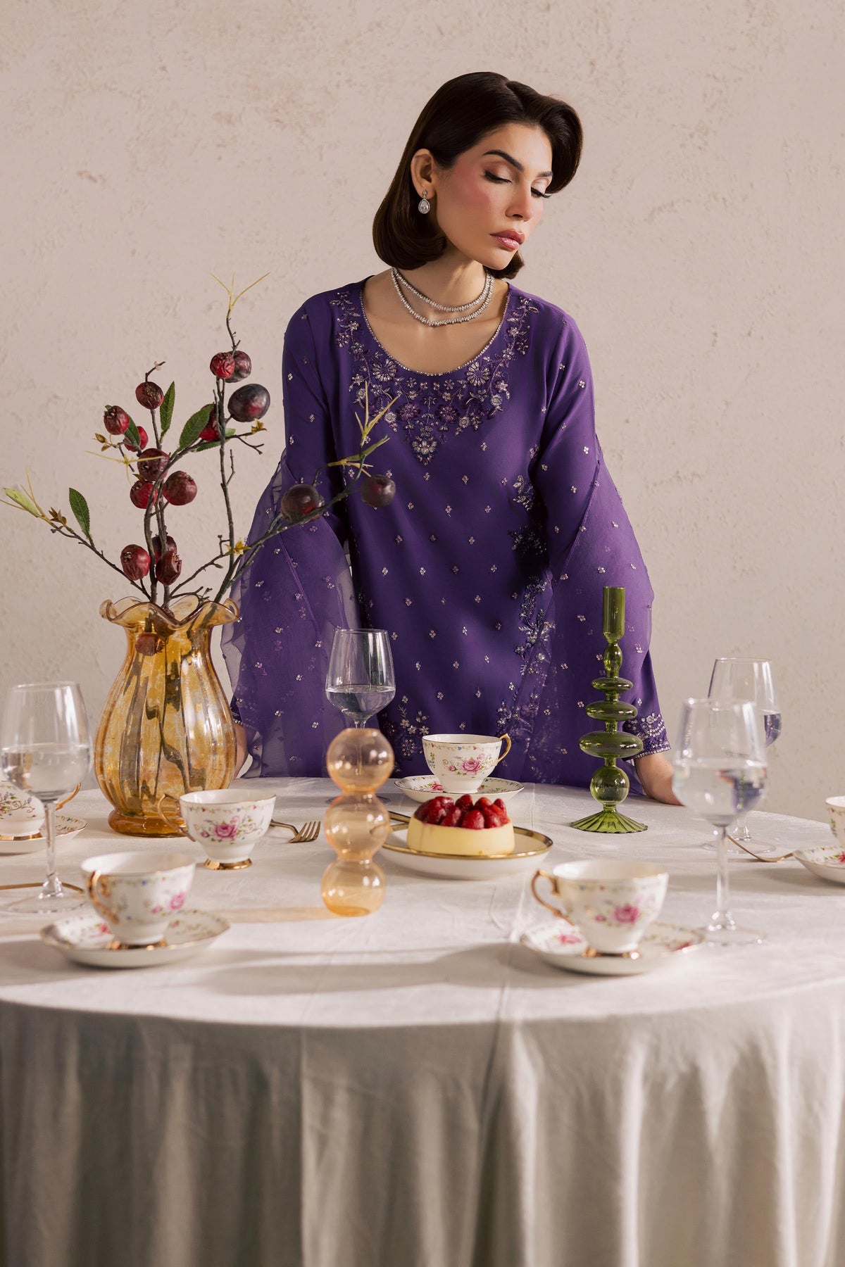 Zareen 3Pc - Festive Luxury Formal
