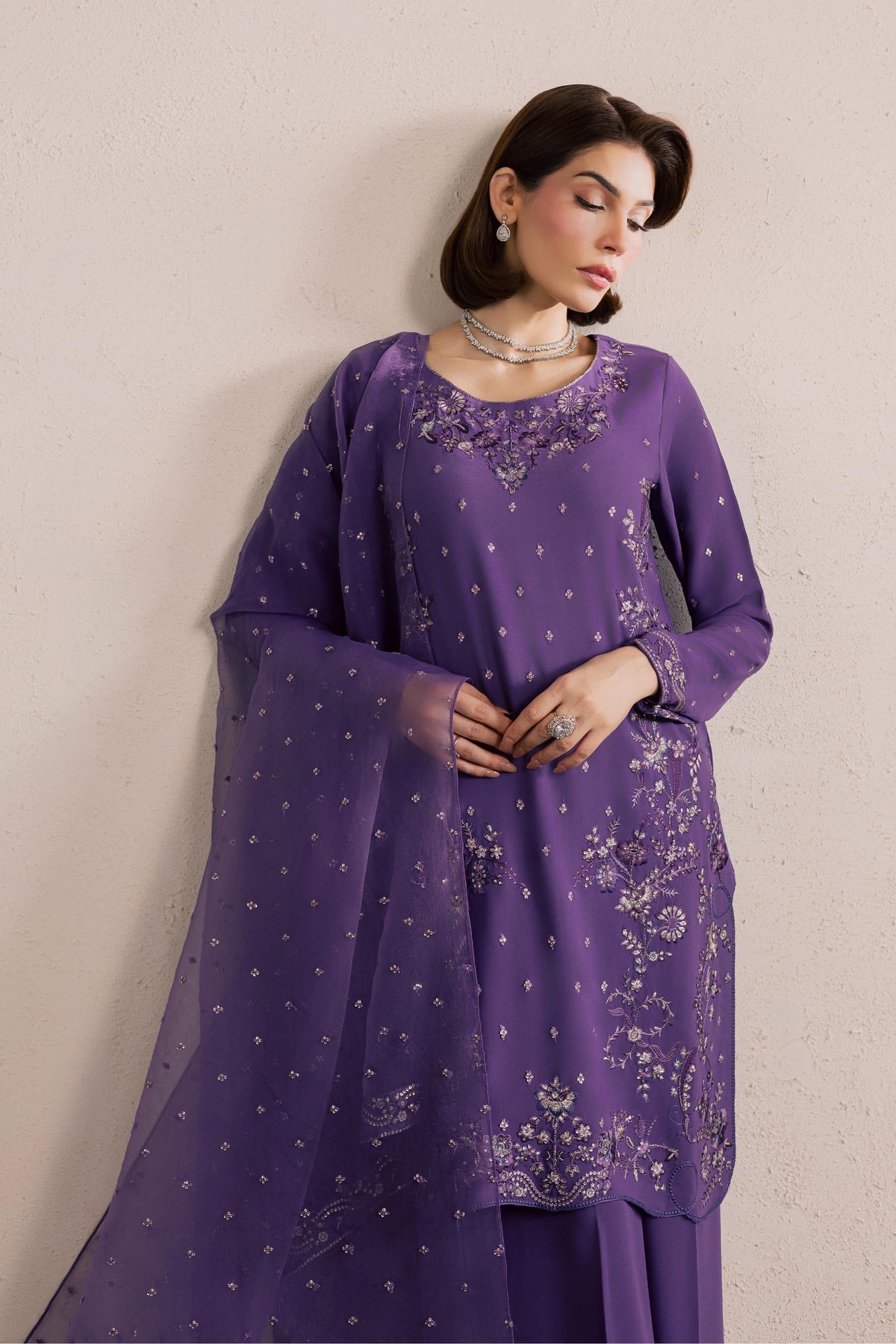 Zareen 3Pc - Festive Luxury Formal