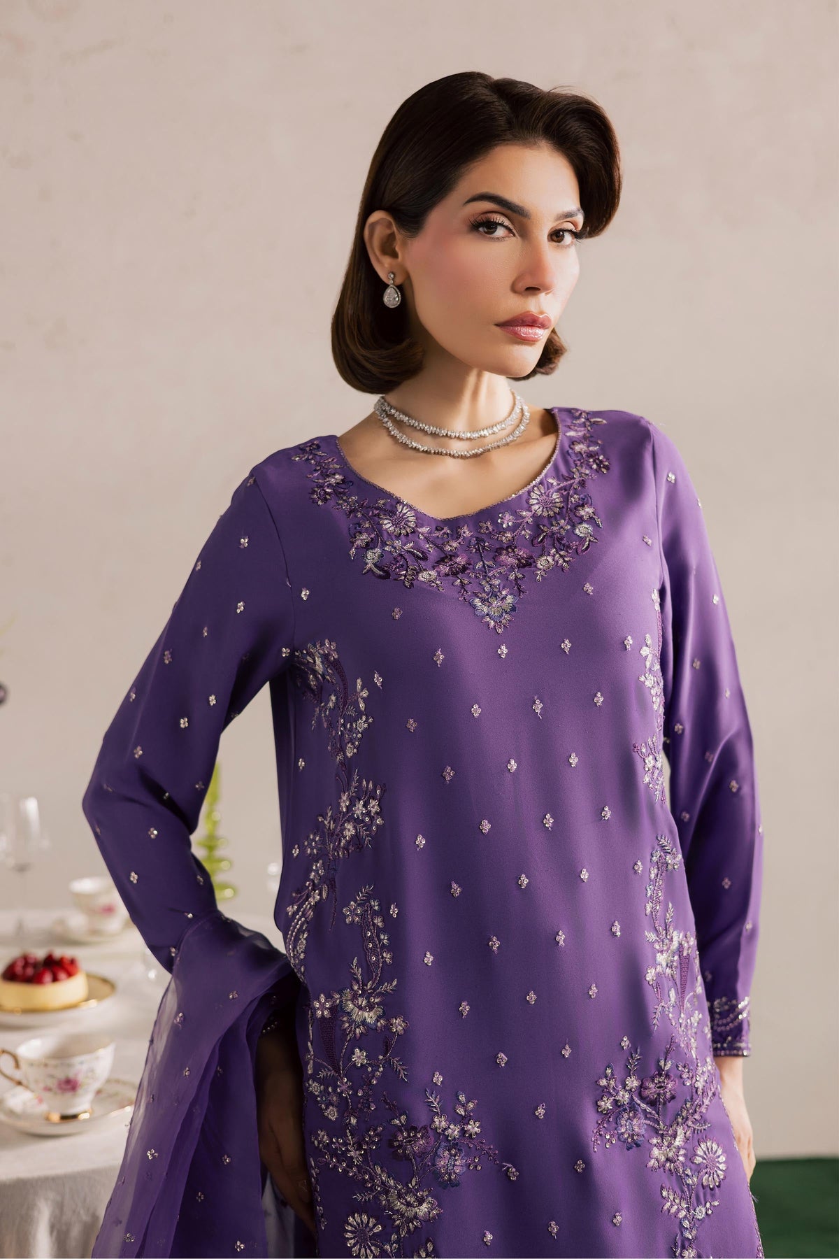 Zareen 3Pc - Festive Luxury Formal