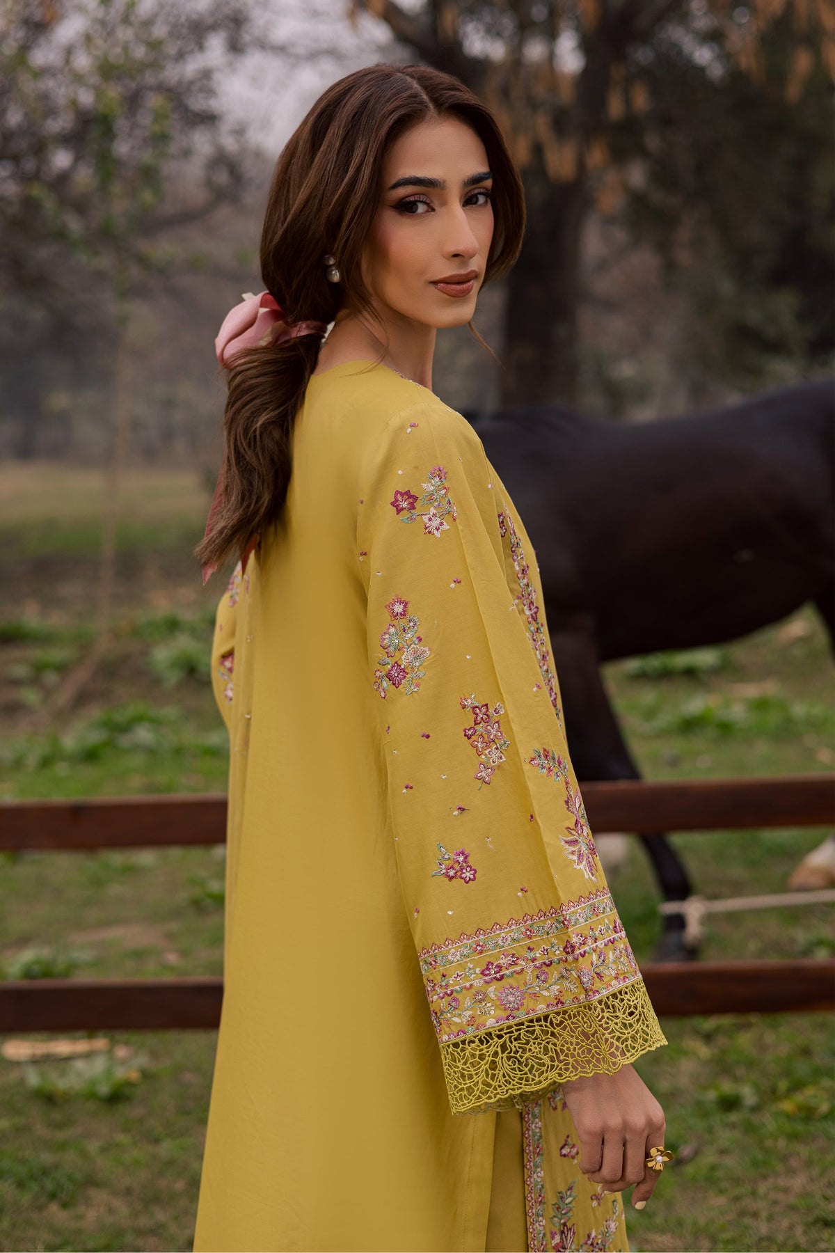 Zimal 3Pc - Festive Embroidered Lawn