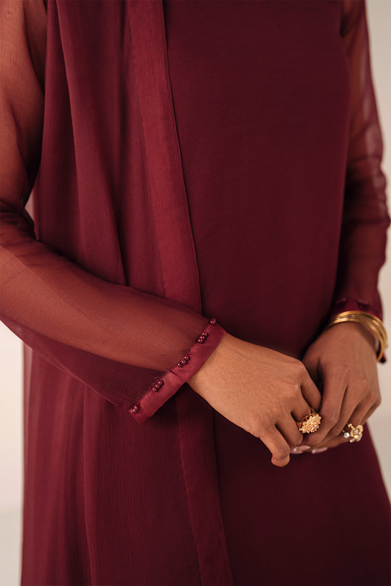 PLAIN CHIFFON SHIRT PR-1119