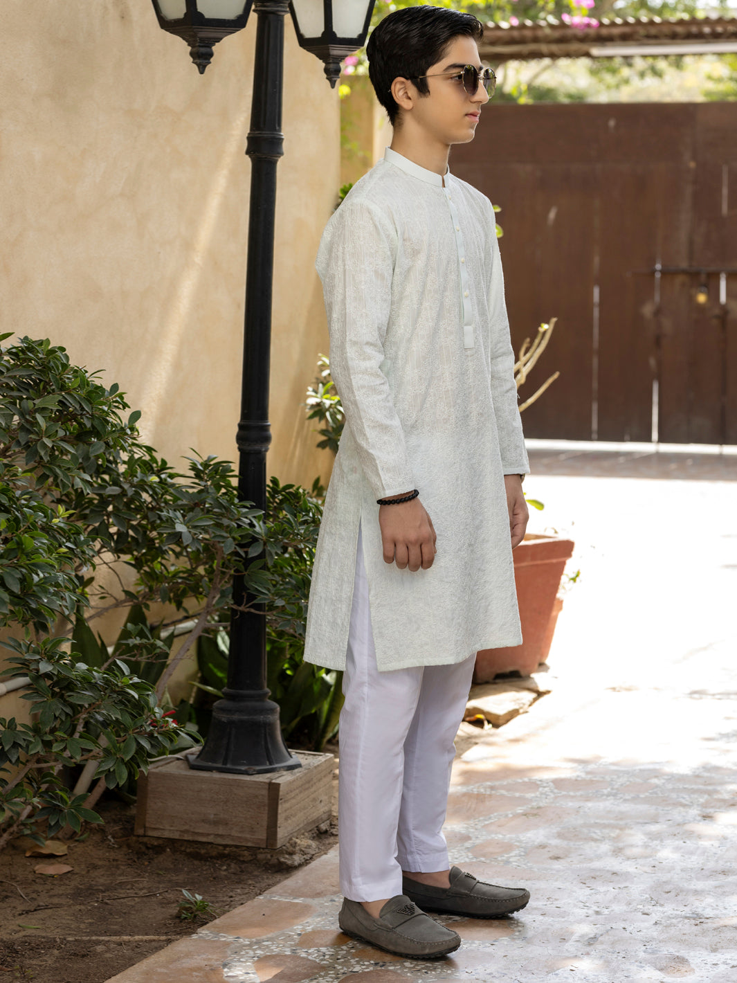 Pastel Green Cotton Kurta - ALT-K-025A