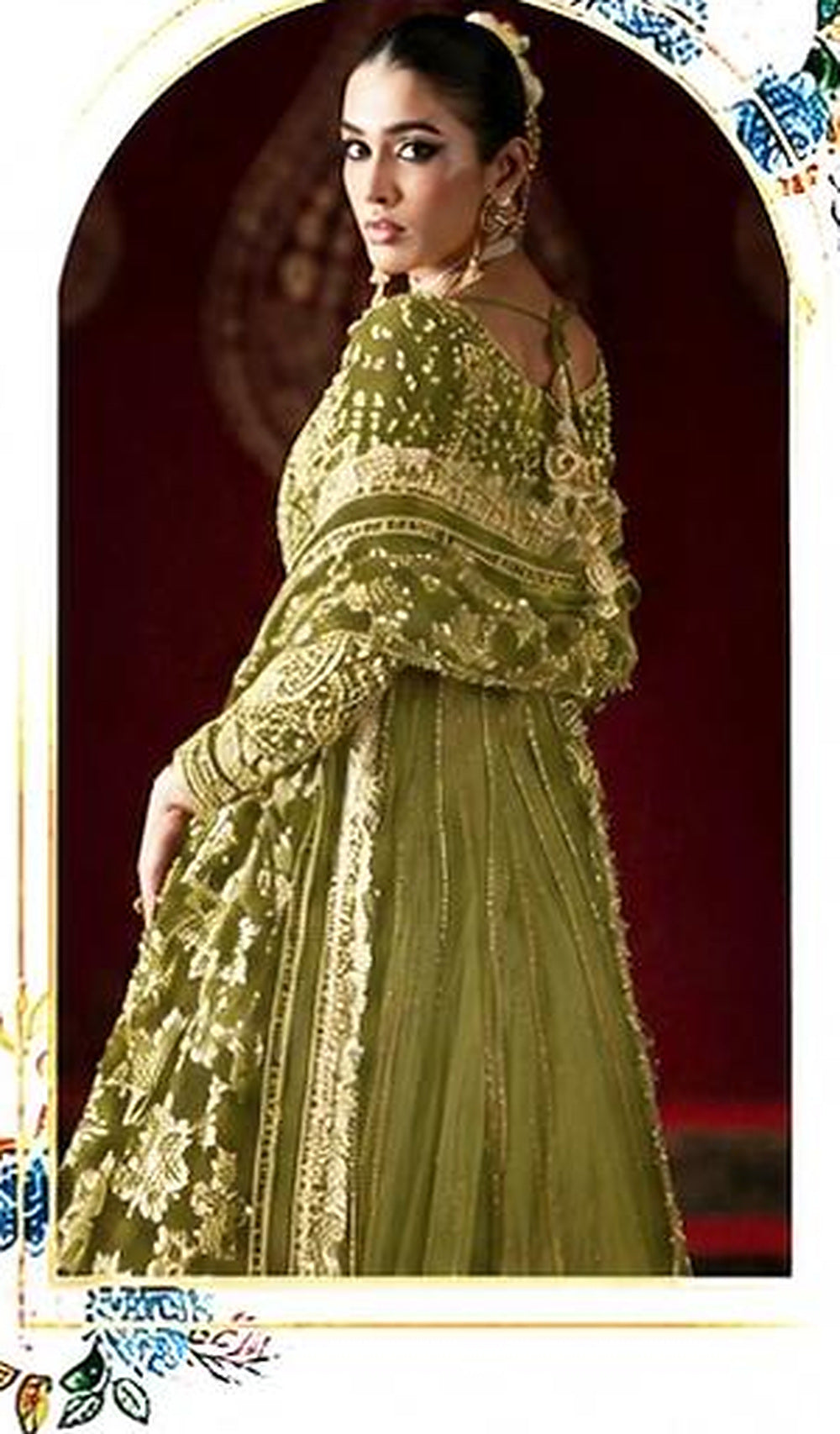 Saad Bin Shahzad – Amal Style (Olive Green, Colour Customised)