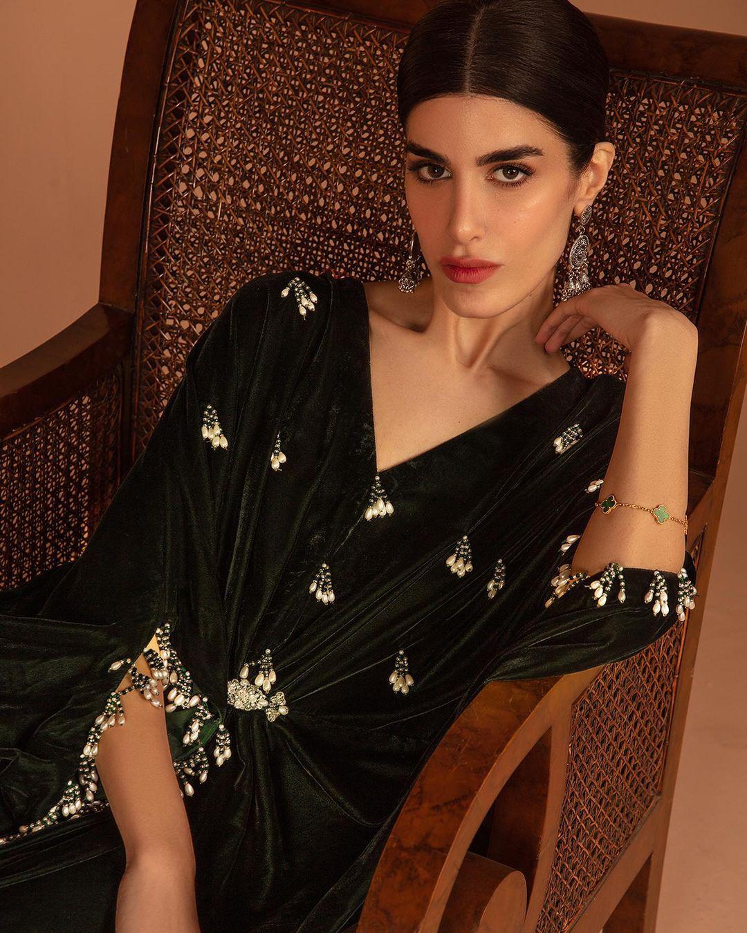 Aura Regalia Kaftan by Alizay Saad