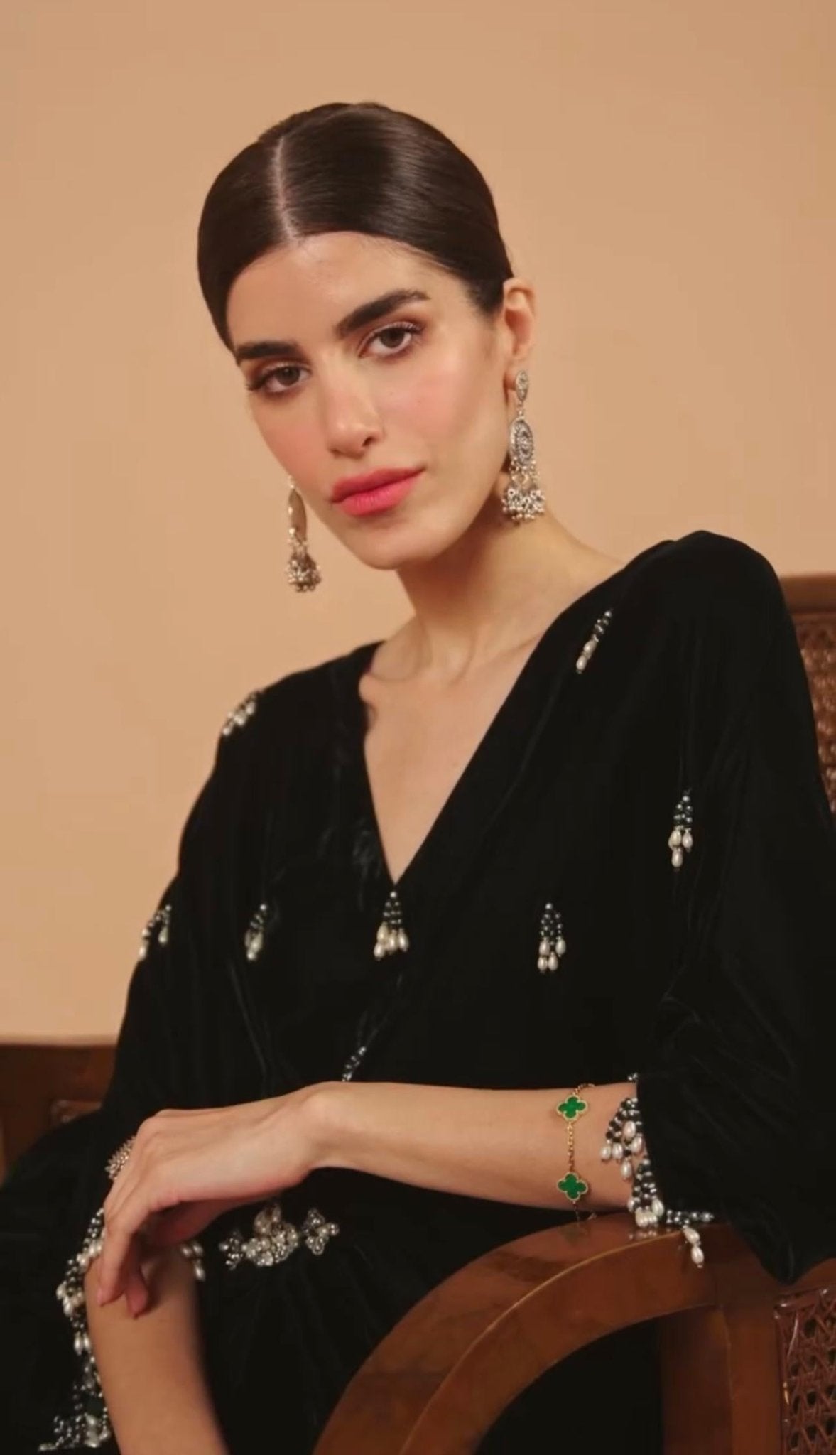 Aura Regalia Kaftan by Alizay Saad