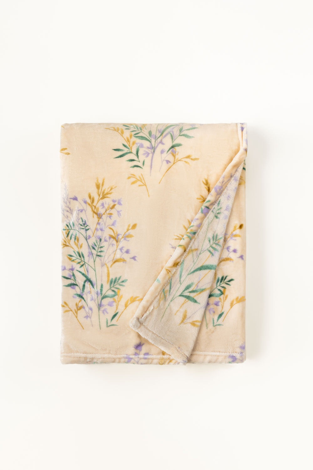 AW24-Blossom Single Ply Fleece Throw