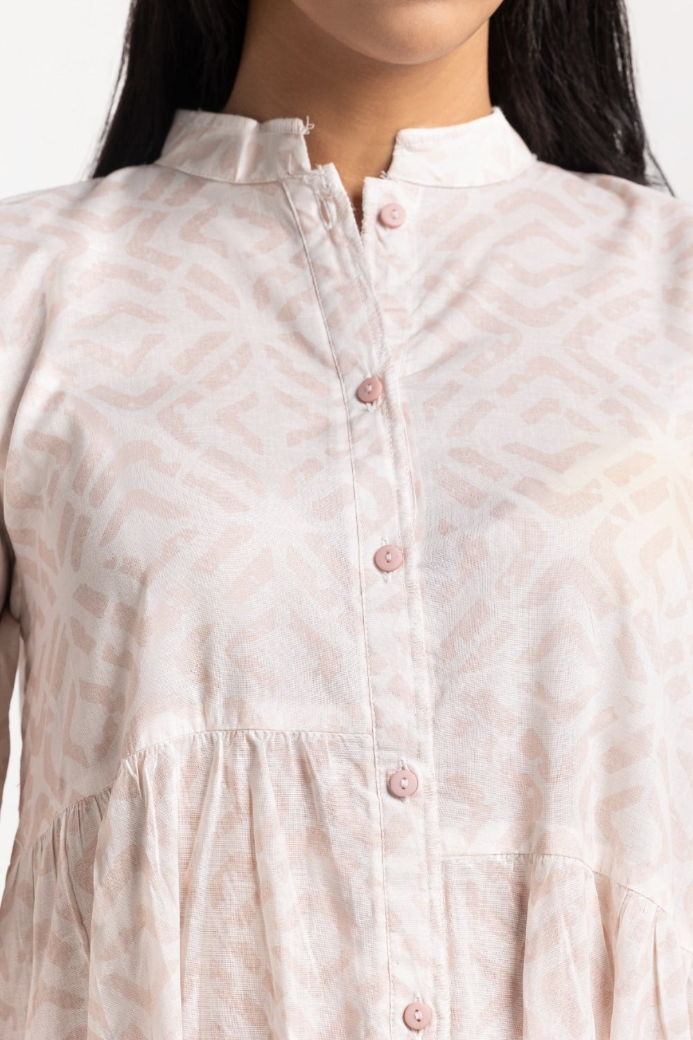 Ban-Collar Dress