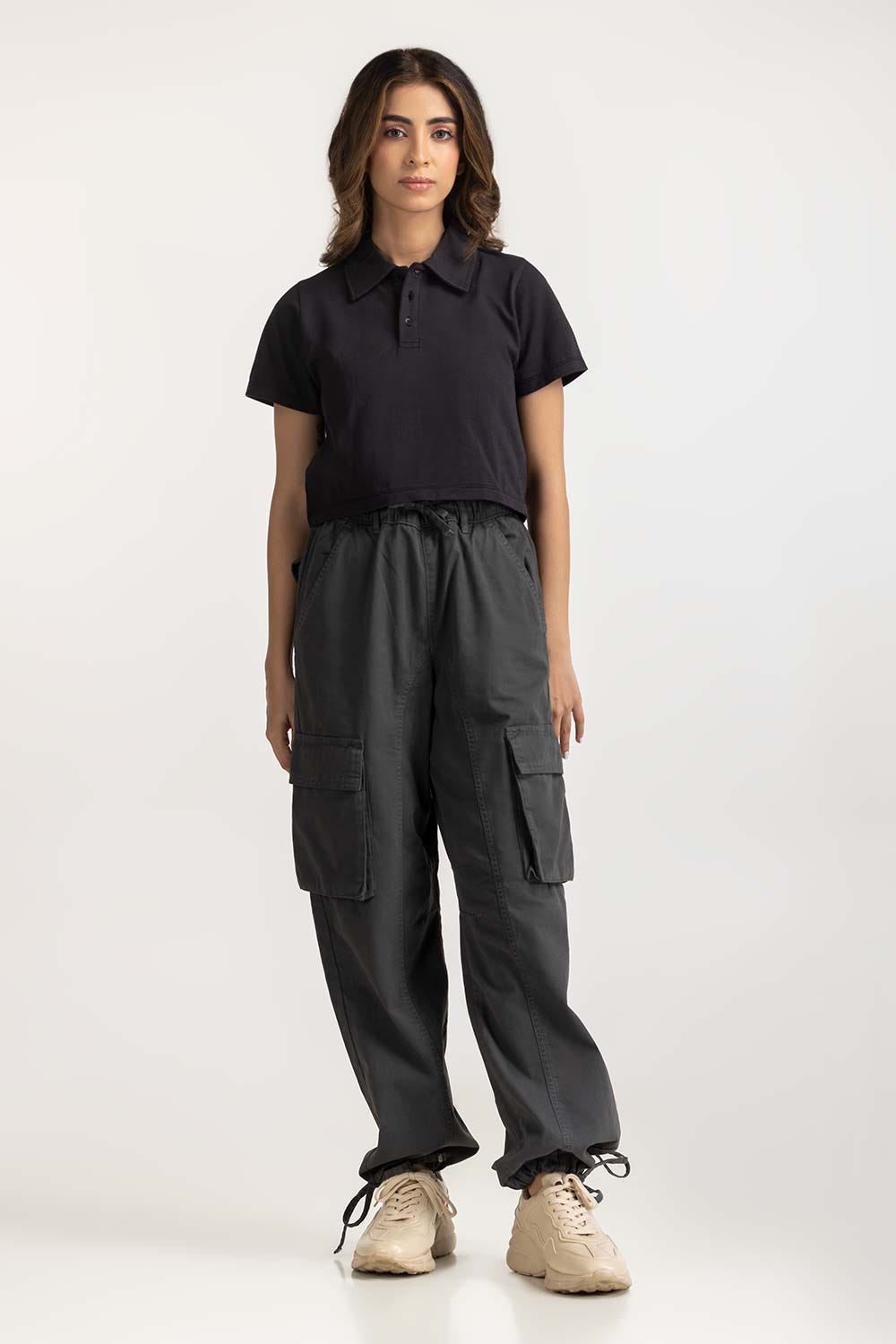 Basic Smart Fit Polo Top