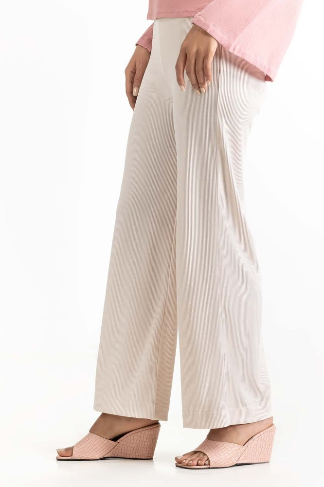 Beige Basic Trouser