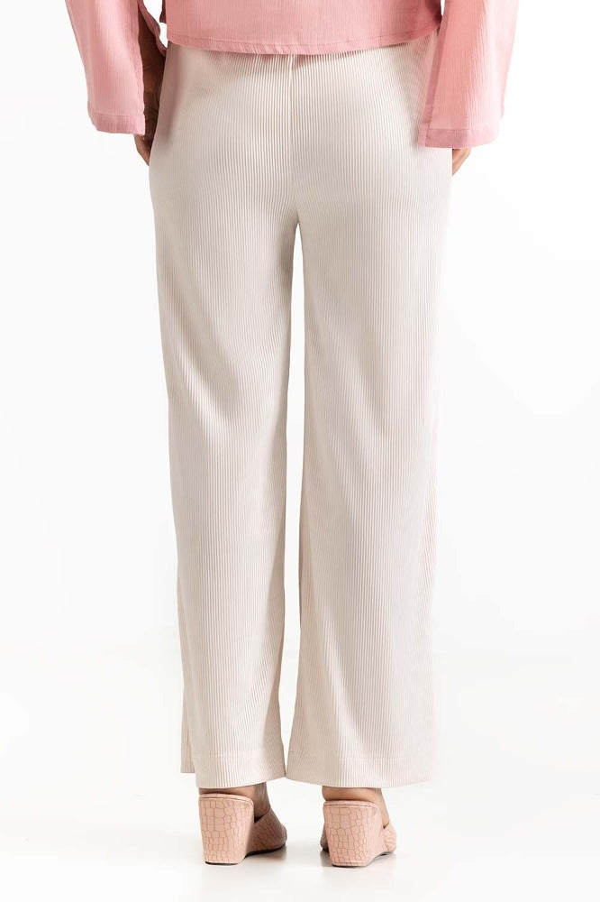 Beige Basic Trouser