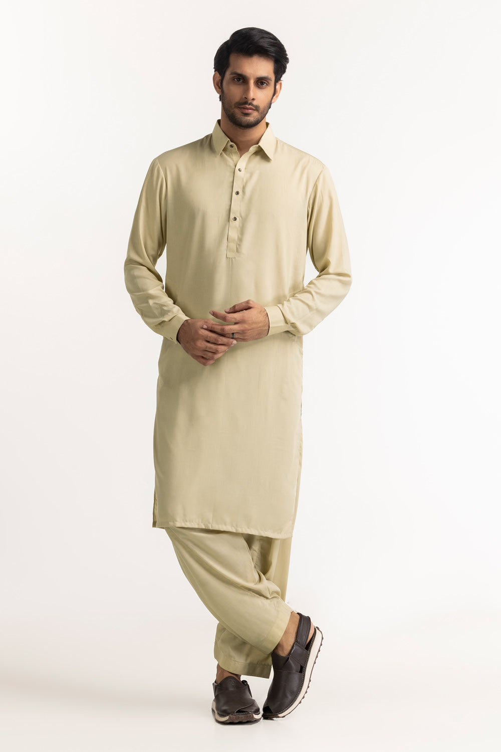 Bemisaal Good Luck Unstitched Fabric Blended-Lf