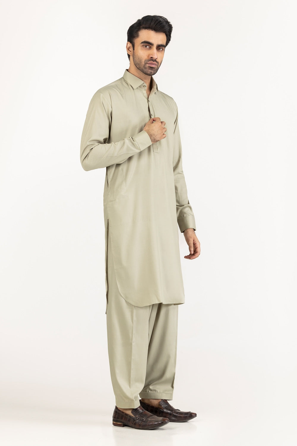 Bemisaal Good Luck Unstitched Fabric Blended-Lf
