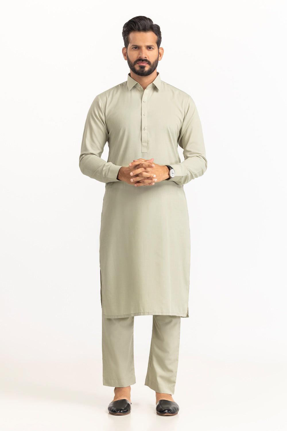 Bemisaal Good Luck Unstitched Fabric Blended-Lf