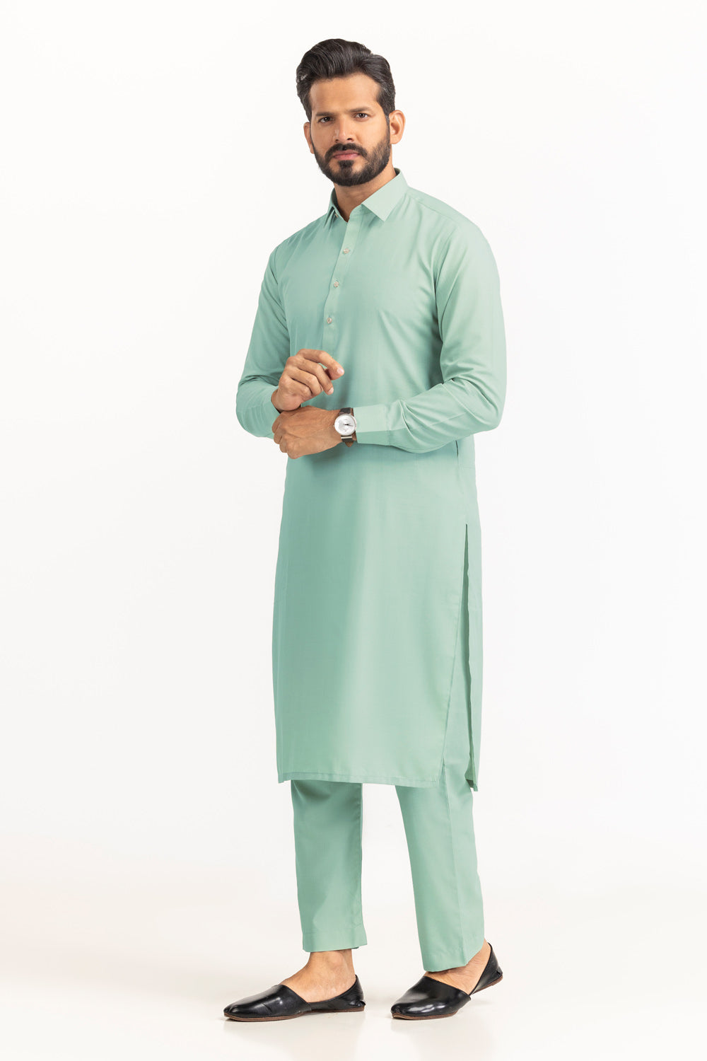 Bemisaal Good Luck Unstitched Fabric Blended-Lf