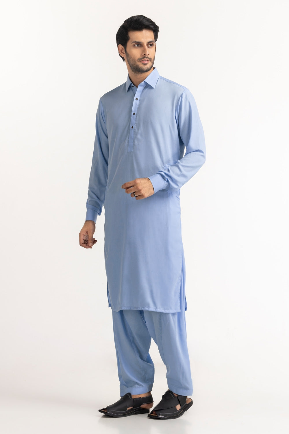 Bemisaal Good Luck Unstitched Fabric Blended-Lf