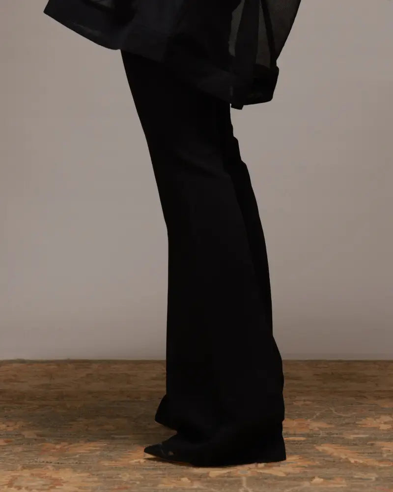 Black Bell Pants