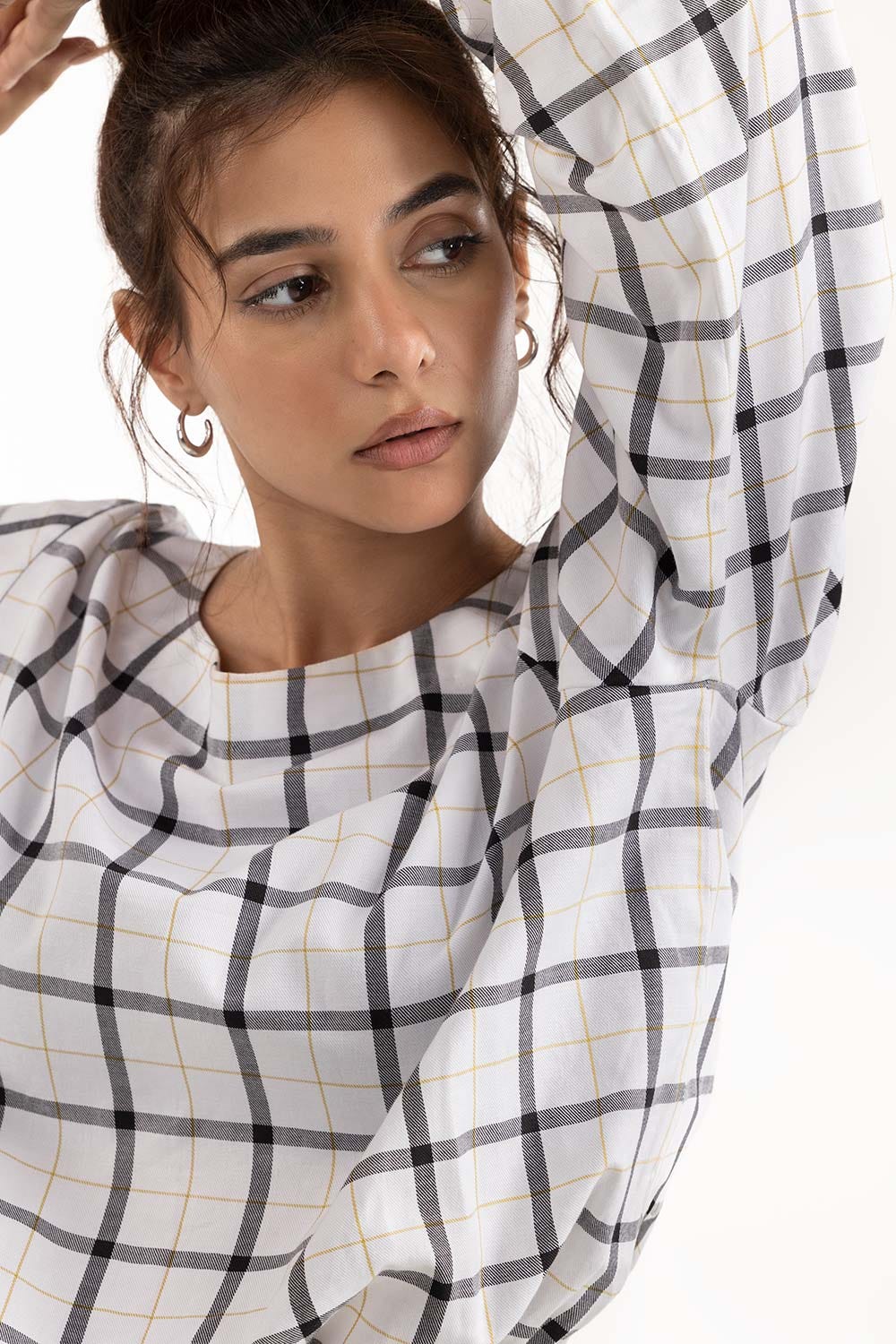 Black And White Casual Shirt