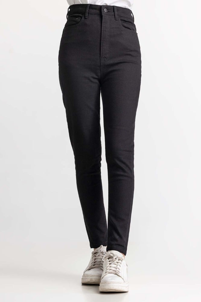 Black Basic Denim Jeans