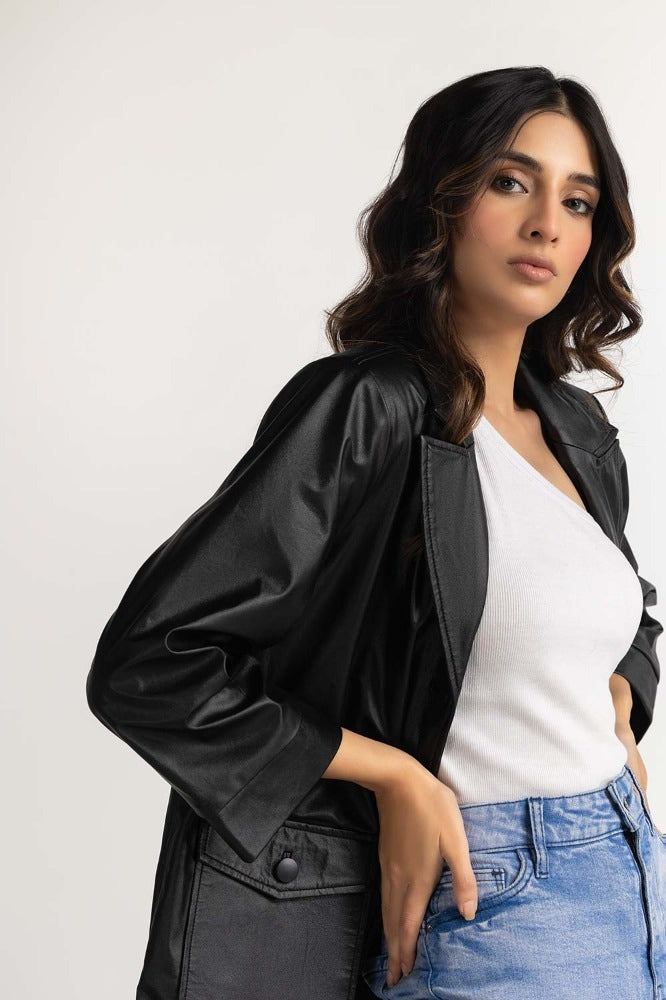 Black Basic Jacket