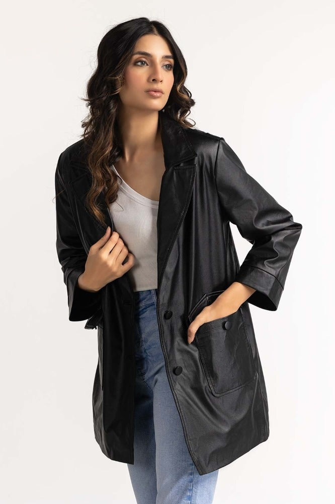 Black Basic Jacket
