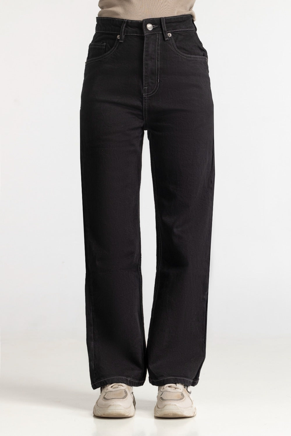 Black Basic Jeans