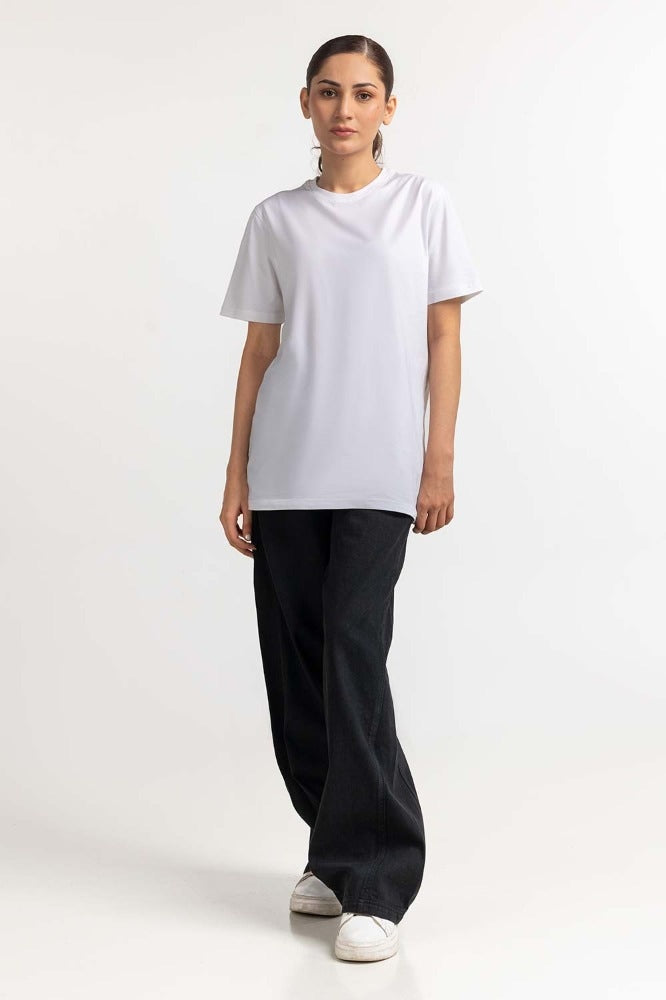 Black Basic Non Denim Jeans