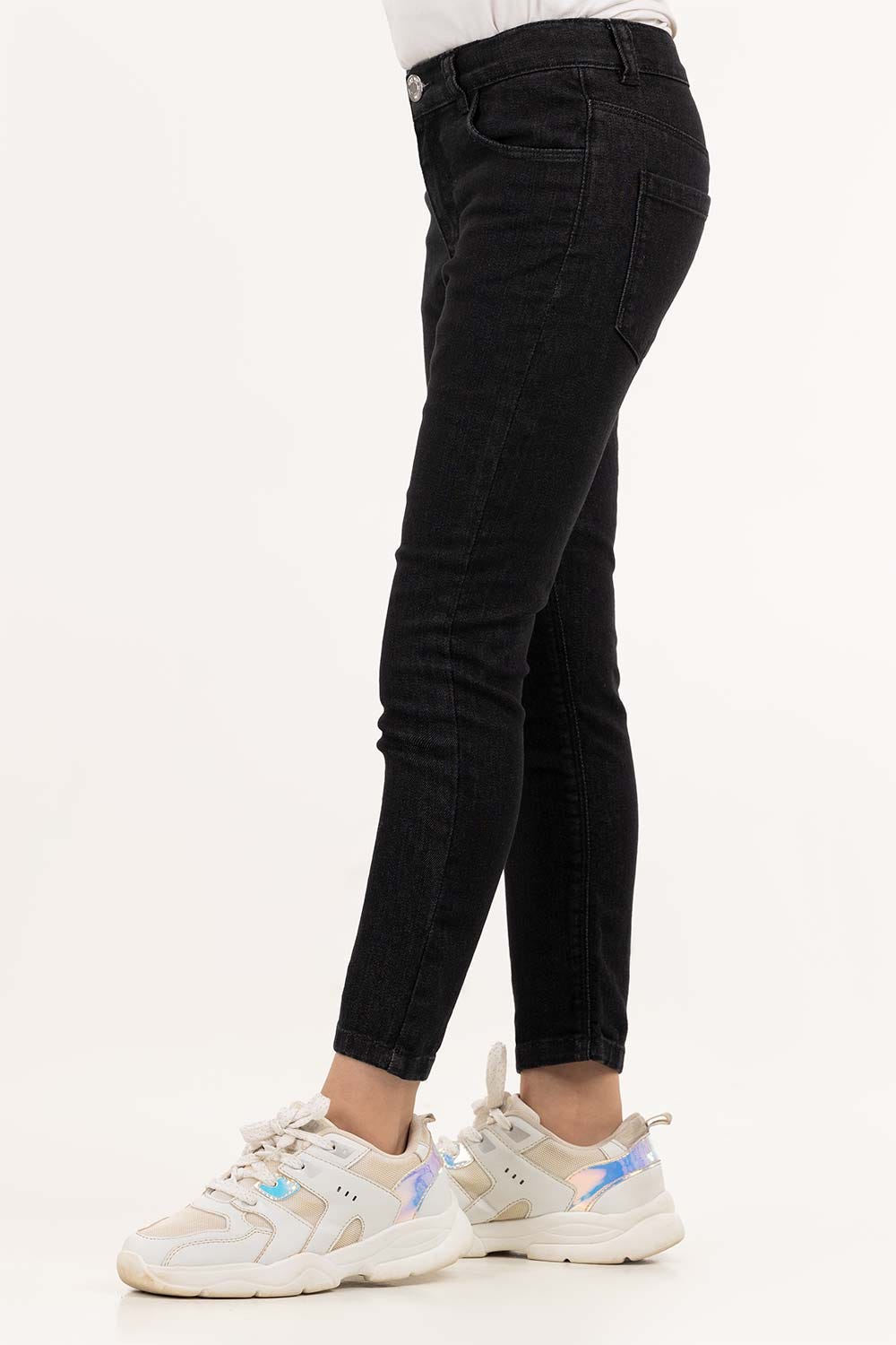 Junior Girl Black Denim Jeans