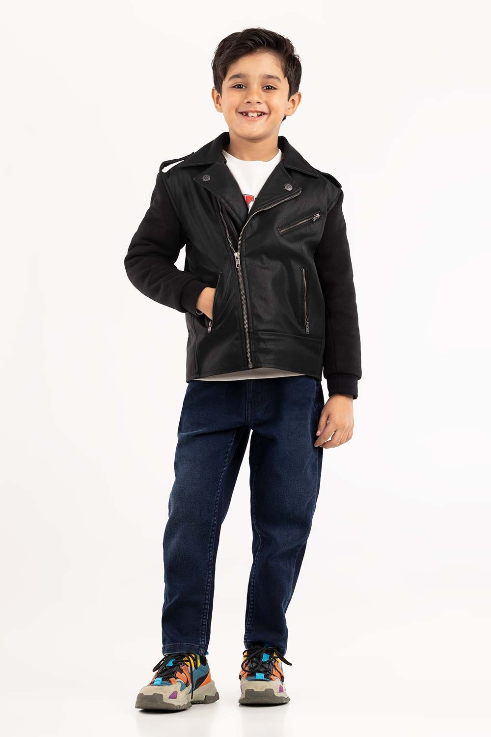 Junior Boy Black Jacket