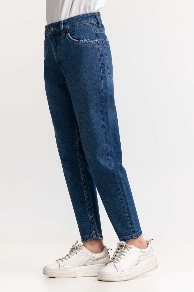 Blue Basic Denim Jeans
