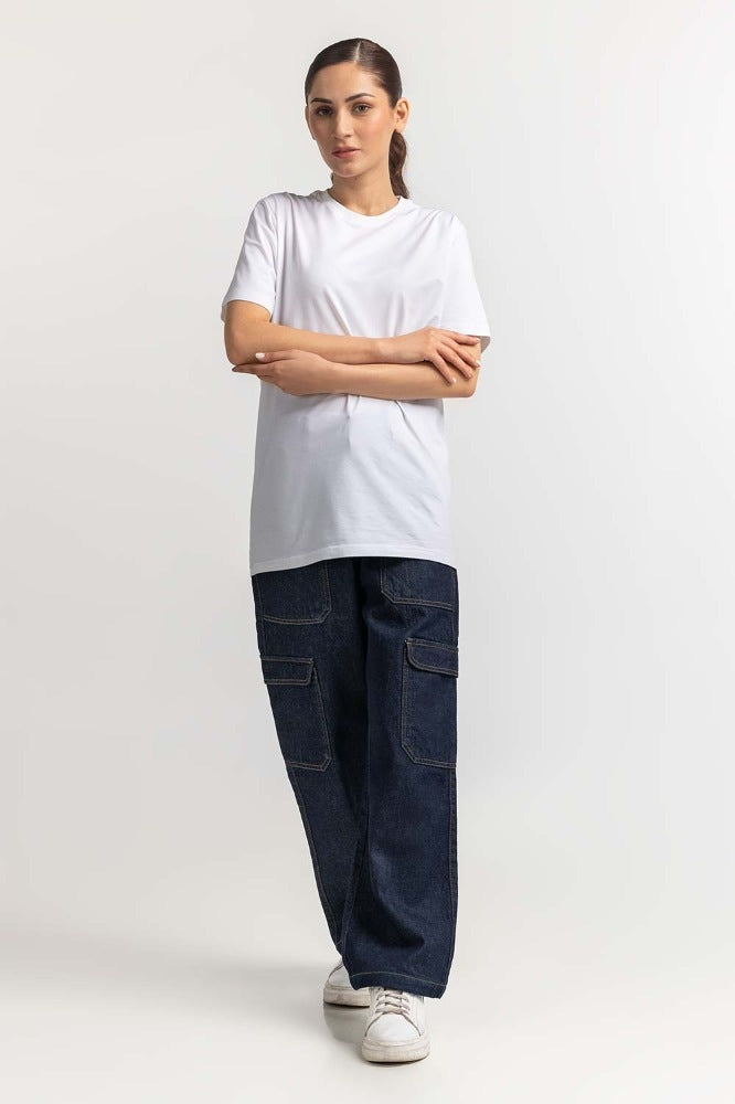 Blue Basic Denim Jeans