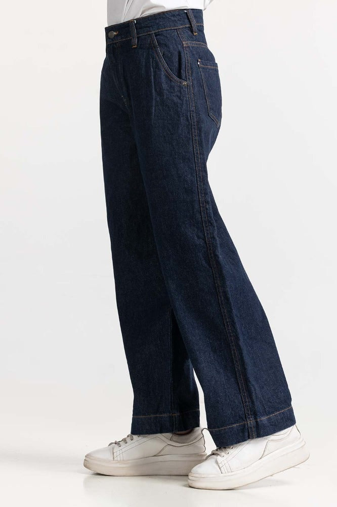 Blue Basic Denim Jeans