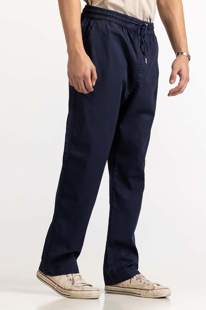 Blue Basic Trouser