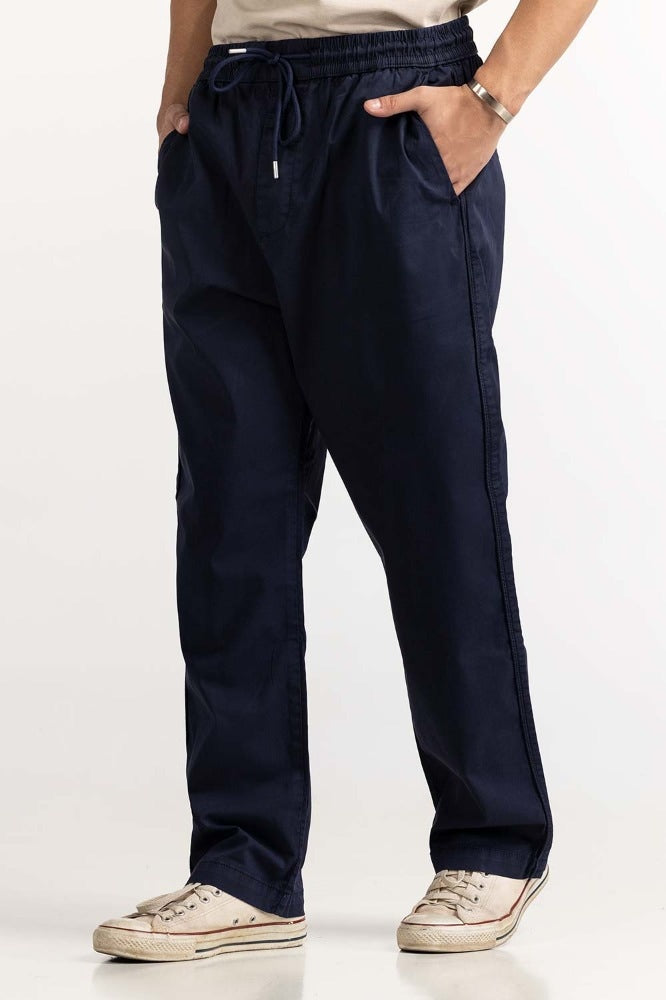 Blue Basic Trouser