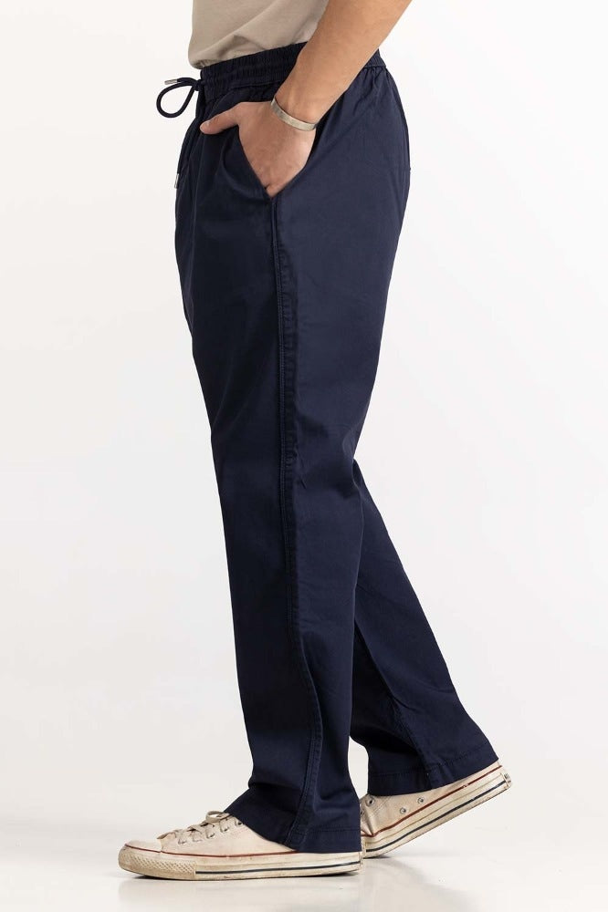 Blue Basic Trouser