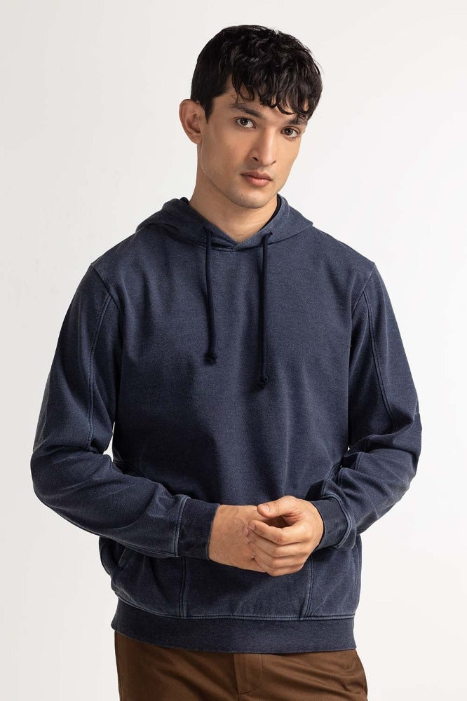 Blue Pullover Hoodie