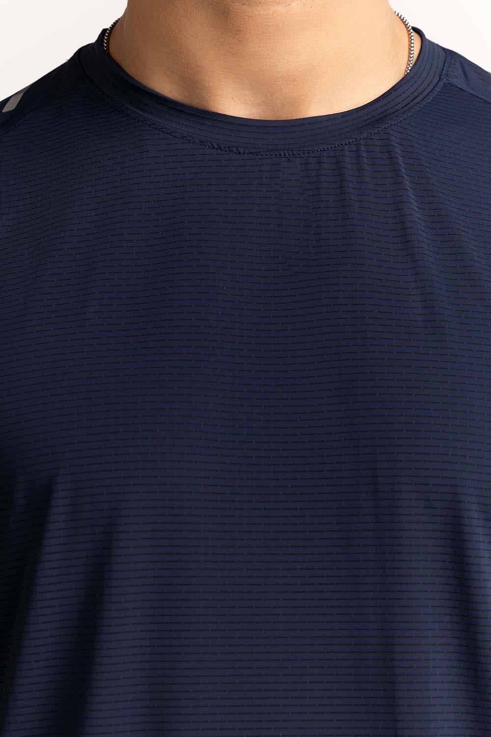 Blue Textured Tee