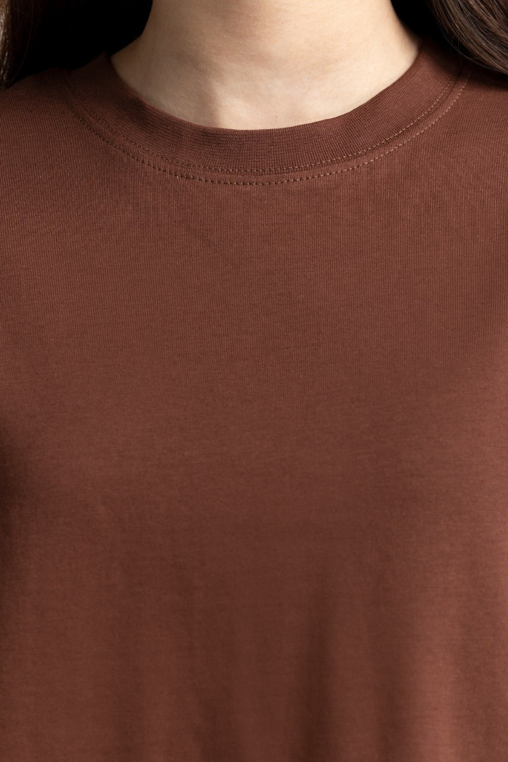 Brown Basic Top