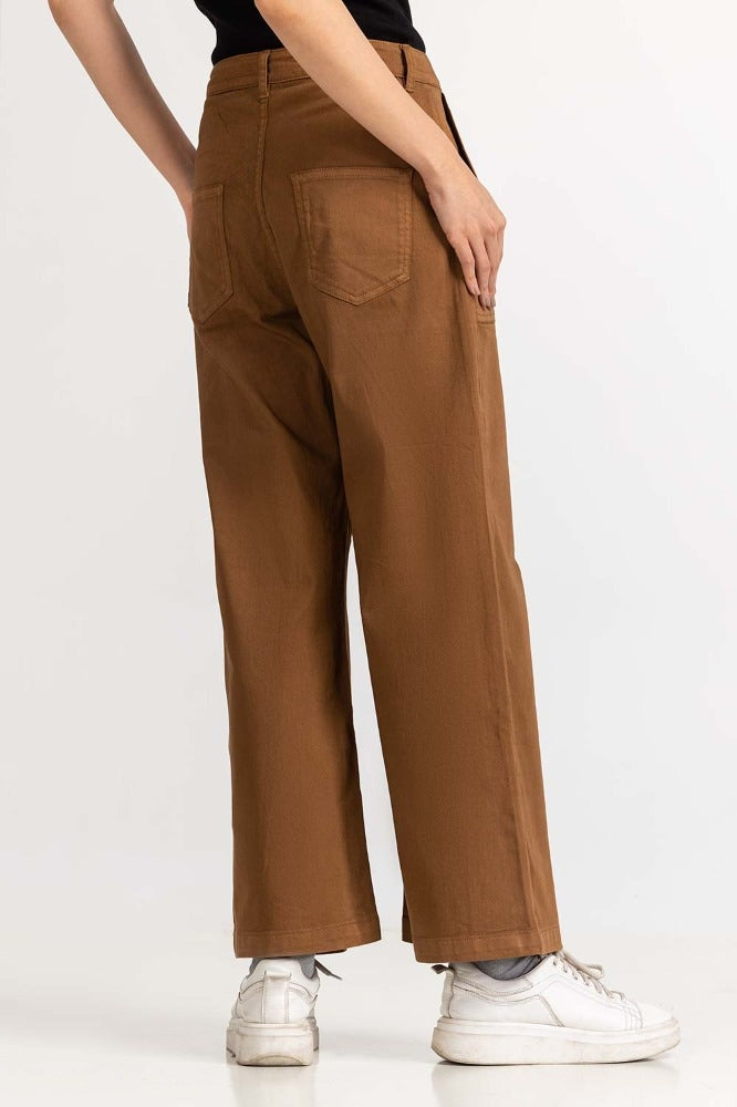 Brown Basic Trouser