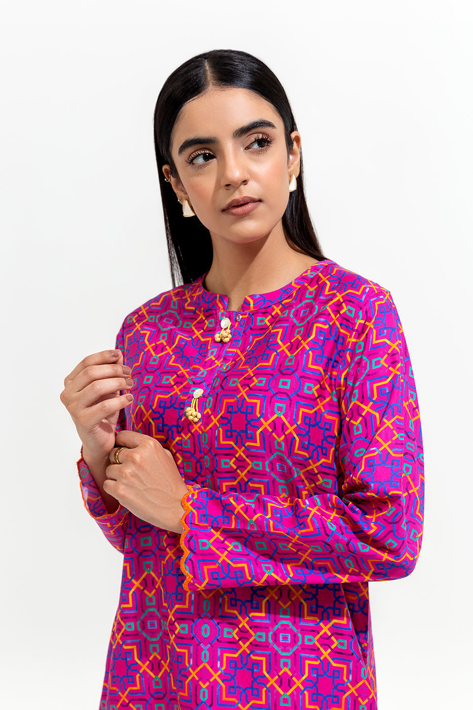 2 Piece Printed Premium Lawn Suit (Pret)