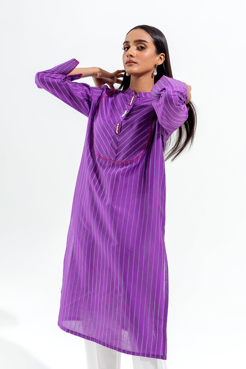 Basic Jacquard Shirt (Luxury Pret)