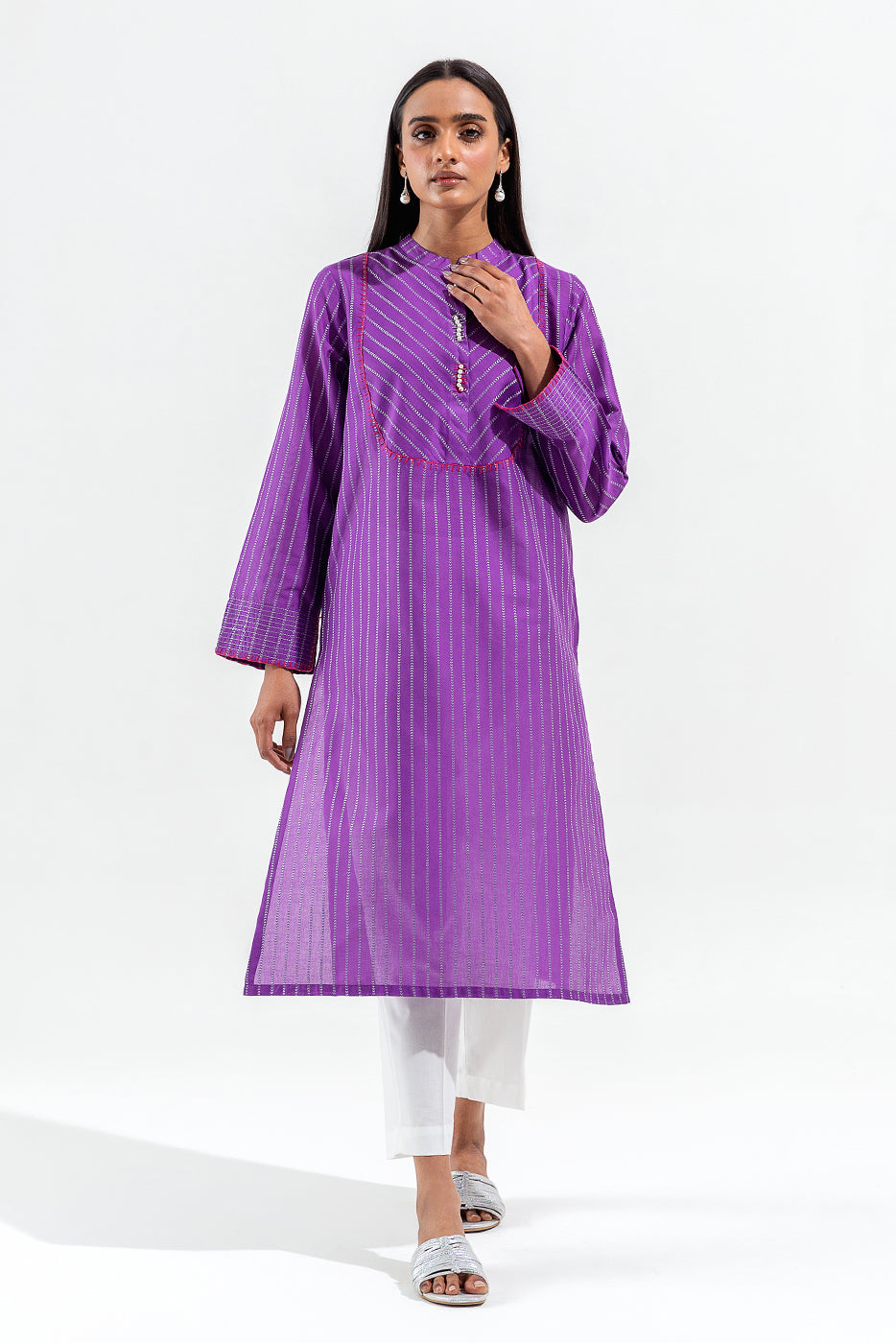 Basic Jacquard Shirt (Luxury Pret)