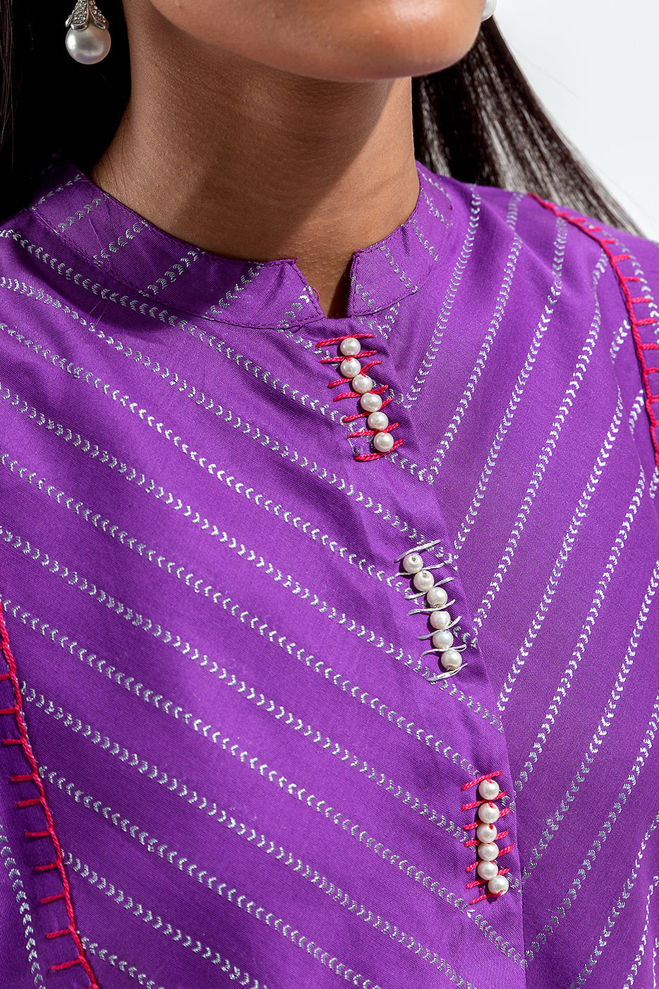 Basic Jacquard Shirt (Luxury Pret)