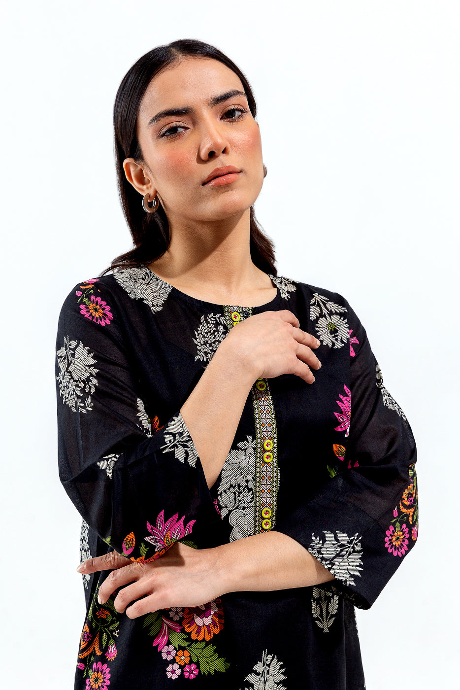 2 Piece Printed Rotary Print Suit (Pret)