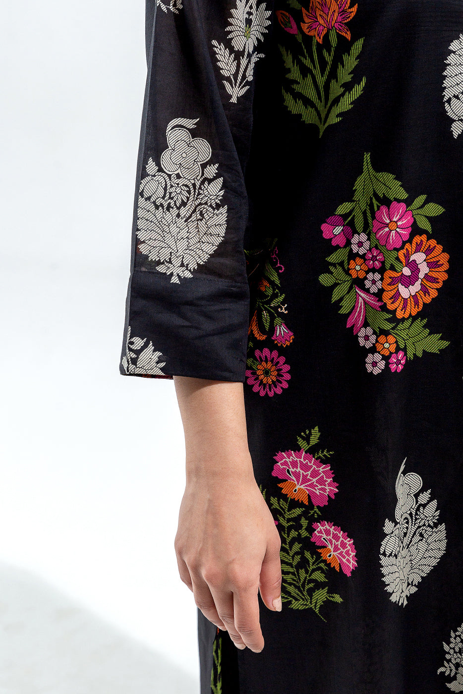 2 Piece Printed Rotary Print Suit (Pret)